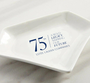 ESTEE LAUDER 75TH ANNIVERSARY RING DISH